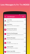 5000+ Love Messages Love SMS screenshot 2