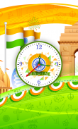 India Clock Live Wallpaper screenshot 1