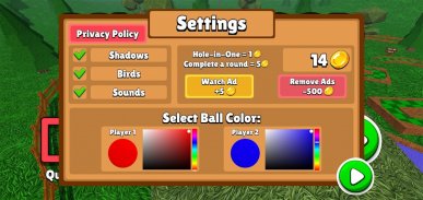 Mini Golf 3D Classic screenshot 0