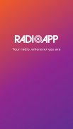 RadioApp – FM, AM, DAB+ screenshot 0