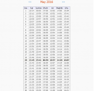 Monthly Prayer Timetable screenshot 4