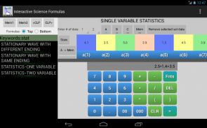 Science Formulas screenshot 7