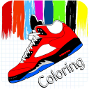 Basketball Shoes Coloring Book