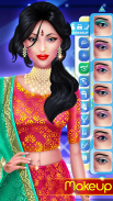 Indian Wedding: Makeup Game screenshot 1