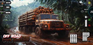 Truck Cargo simulator offroad screenshot 4