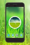 Grass Clock Live Wallpaper screenshot 4