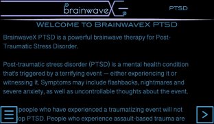 BrainwaveX PTSD screenshot 1