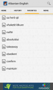 Albanian<>English Dictionary screenshot 2