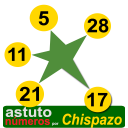 astuto números para Chispazo Icon