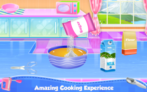 Fruity Ice Cream Cake Cooking screenshot 4