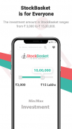 StockBasket | Stock Investing App | A SAMCO Brand screenshot 1