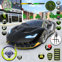 Car Game Simulator Racing Car Icon