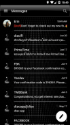 SMS Messages Dusk Black Theme screenshot 4