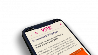 Velo Weather screenshot 1