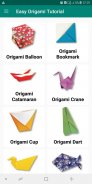 Easy Origami Ideas & Instruction Step by Step screenshot 0