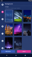 Night Sky Clock Wallpapers screenshot 5