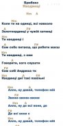 Тексти пісень з акордами для ГІТАРИ (by Musetang) screenshot 2