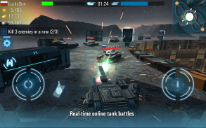 Future Tanks: Action Army Tank Games screenshot 3