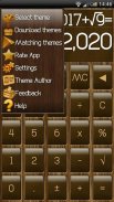 SCalc Wood Theme screenshot 1