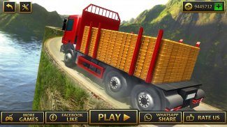 Uphill Gold Transporter 트럭 운전 screenshot 14