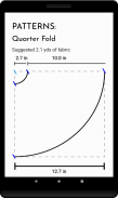 Circle Skirt Calculator - Sew & Sewing Pattern screenshot 3