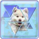 Triangle puzzle - Tangram‏ Icon