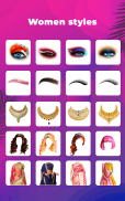 FaceRetouch - Face Editing, Eye, Lips, Hairstyles screenshot 1