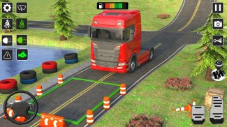 simulator mengemudi truk 3D screenshot 0