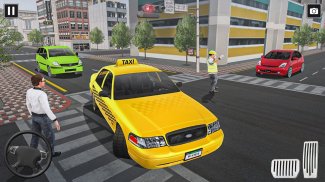 Taxi simulator: US Taxi Games screenshot 1