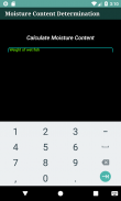 Moisture Content Determination screenshot 3