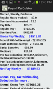 Accurate Paycheck Calculator screenshot 4