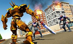 Futuristic Robots War Hero 3D screenshot 0