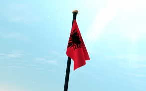 Albania Flag 3D Free Wallpaper screenshot 4