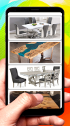 Dining Table Design idea screenshot 0