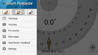 ไม้โปรแทรกเตอร์ : Smart Protractor screenshot 4