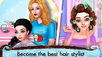 Bridal Hair Design Salon Games screenshot 3