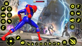 Spider Rope Hero Man Games screenshot 3