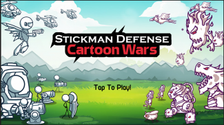 Stickman Defense: Cartoon Wars screenshot 7