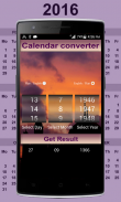 Calendar Converter 2017 screenshot 4