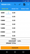 Steel TMT RebarCost Calculator screenshot 5