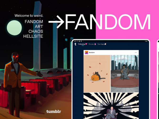 Tumblr—Fandom, Art, Chaos screenshot 9