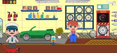 Pretend Town Factory: Car Garage Workshop screenshot 0