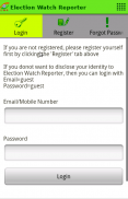 Election Watch Reporter (EWR) screenshot 2
