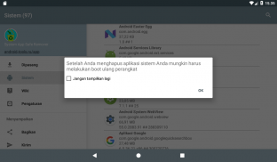 Pengelola aplikasi sistem screenshot 22