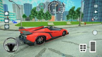 Véneno Roadster Super Car: Speed Drifter screenshot 5