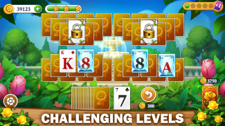 Solitaire Garden - Classic Tripeaks Card Games screenshot 2