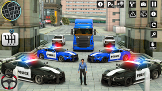 Grand Police Cargo Transporter screenshot 4