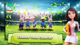 Foofire - Multiplayer Button Football Game screenshot 2