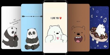 Cute Bear Cartoon Wallpaper screenshot 4