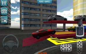 3D sim lori pengangkut kereta screenshot 11